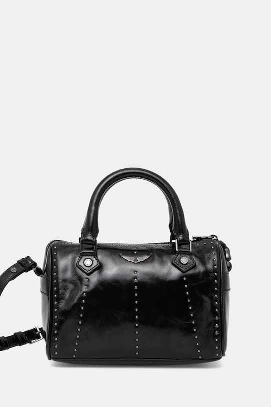 Δερμάτινη τσάντα ZADIG&VOLTAIRE δεν χωράει Α4 μαύρο LWBA04173