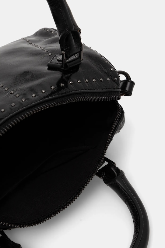 Δερμάτινη τσάντα ZADIG&VOLTAIRE LWBA04173 μαύρο