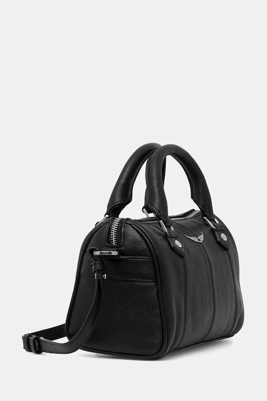 Δερμάτινη τσάντα ZADIG&VOLTAIRE LWBA04202 μαύρο SS26