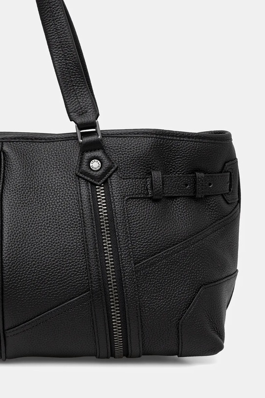 Akcesoria ZADIG&VOLTAIRE torebka skórzana LWBA04239 czarny