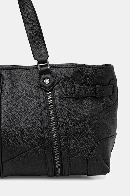 Akcesoria ZADIG&VOLTAIRE torebka skórzana LWBA04239 czarny