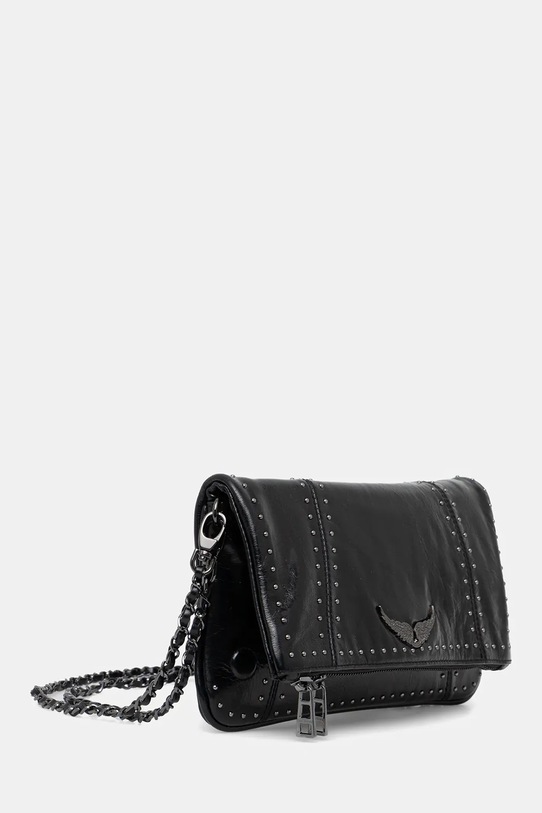 ZADIG&VOLTAIRE torebka skórzana LWBA04243 czarny SS26