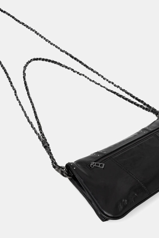 Akcesoria ZADIG&VOLTAIRE torebka skórzana LWBA04243 czarny