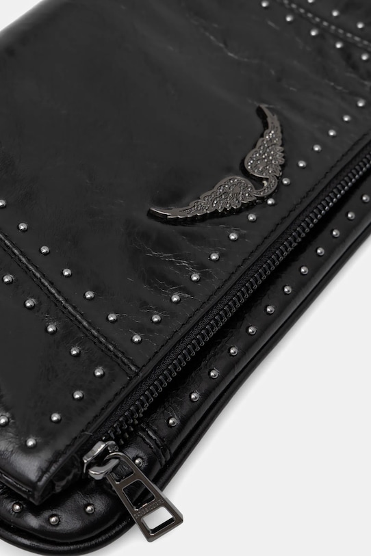 ZADIG&VOLTAIRE torebka skórzana LWBA04243 czarny