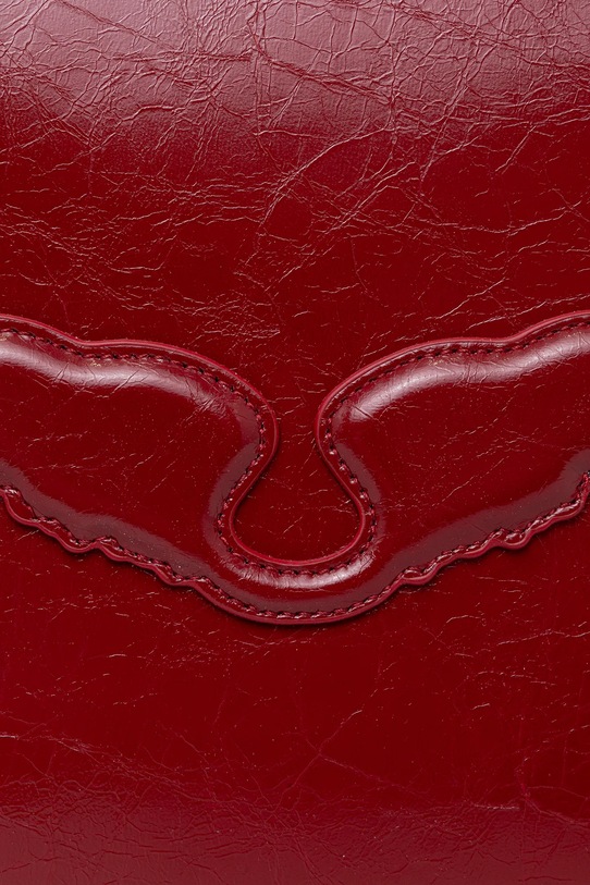 ZADIG&VOLTAIRE torebka skórzana czerwony LWBA04257