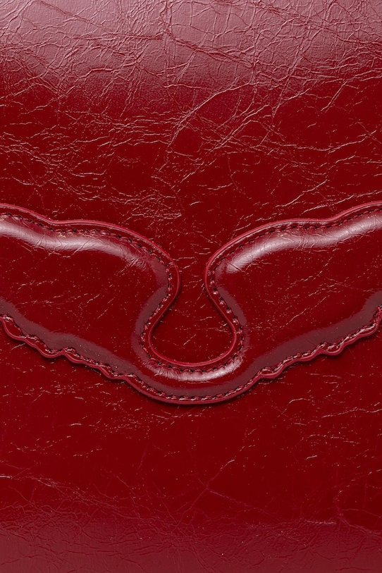ZADIG&VOLTAIRE torebka skórzana czerwony LWBA04257