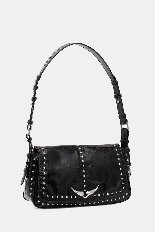 ZADIG&VOLTAIRE torebka skórzana LWBA04168 czarny SS26