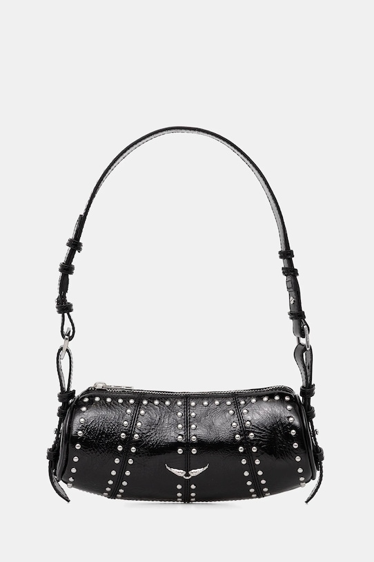 Δερμάτινη τσάντα ZADIG&VOLTAIRE δεν χωράει Α4 μαύρο LWBA04177