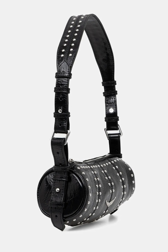 Δερμάτινη τσάντα ZADIG&VOLTAIRE LWBA04177 μαύρο SS26