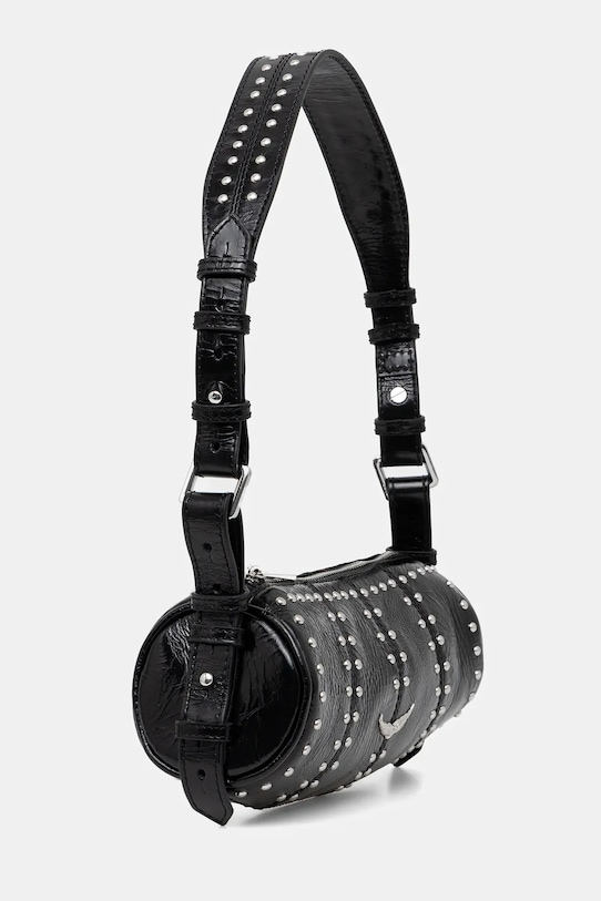 Δερμάτινη τσάντα ZADIG&VOLTAIRE LWBA04177 μαύρο SS26