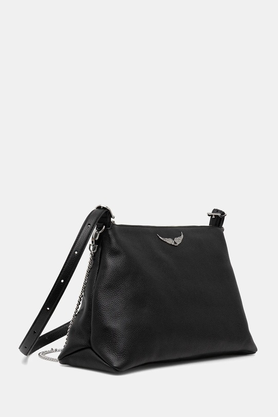 Δερμάτινη τσάντα ZADIG&VOLTAIRE LWBA04310 μαύρο SS26