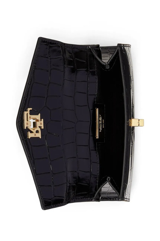 Lauren Ralph Lauren torebka skórzana 431974462 czarny