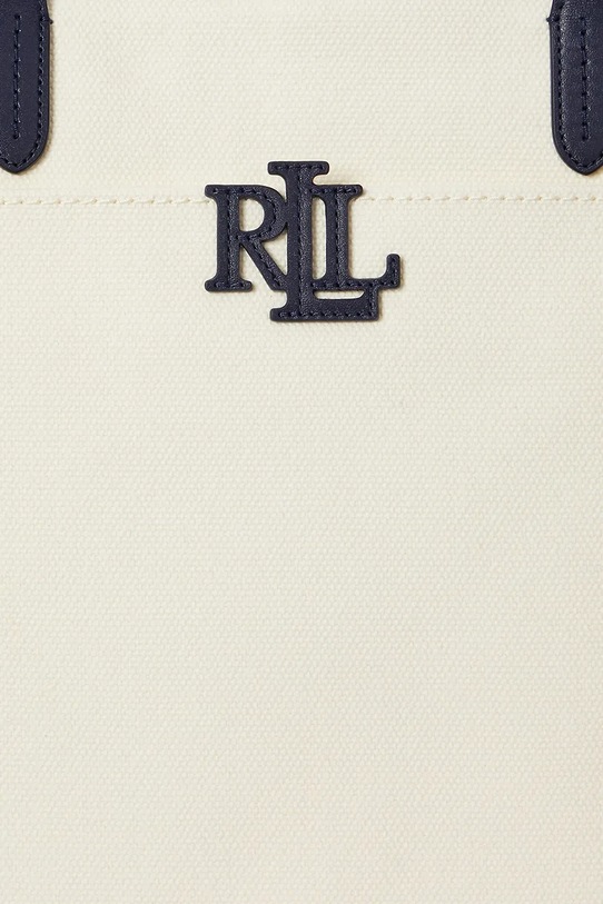 Lauren Ralph Lauren torebka bawełniana 431982234 beżowy