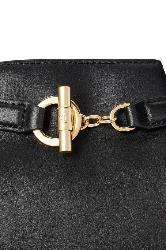 Lauren Ralph Lauren torebka skórzana 431982787 czarny