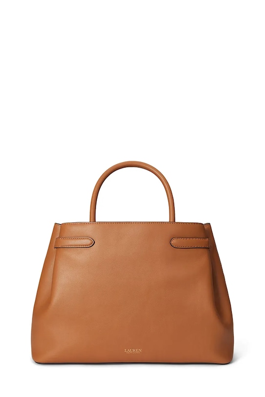 Αξεσουάρ Δερμάτινη τσάντα Lauren Ralph Lauren 431P03417 μαύρο