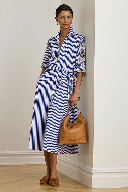 Kožená kabelka Lauren Ralph Lauren 431P03419