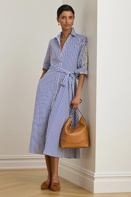 Lauren Ralph Lauren torebka skórzana 431P03419