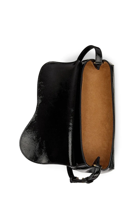 Lauren Ralph Lauren torebka skórzana 431P04068 czarny