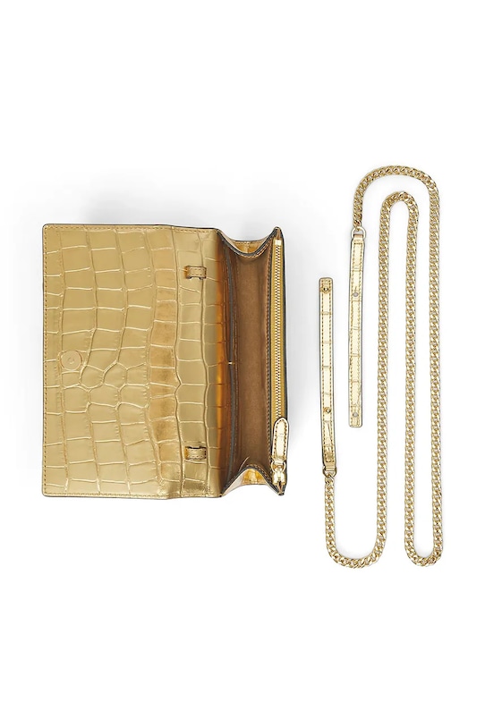 Lauren Ralph Lauren torebka skórzana 432P04760 beżowy