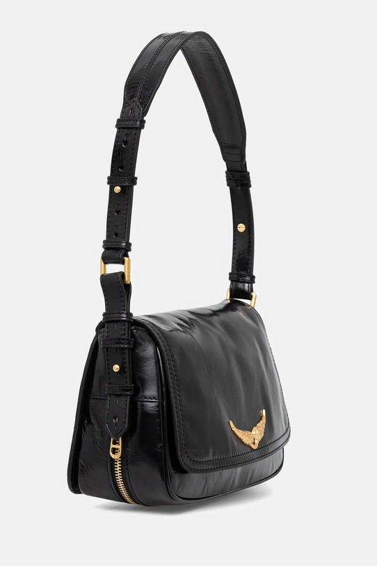 ZADIG&VOLTAIRE torebka skórzana LWBA04169 czarny SS26