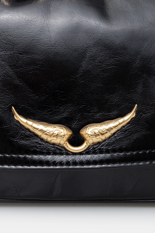 ZADIG&VOLTAIRE torebka skórzana czarny LWBA04169