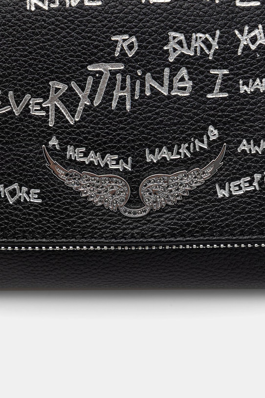 ZADIG&VOLTAIRE torebka skórzana czarny LWBA04195