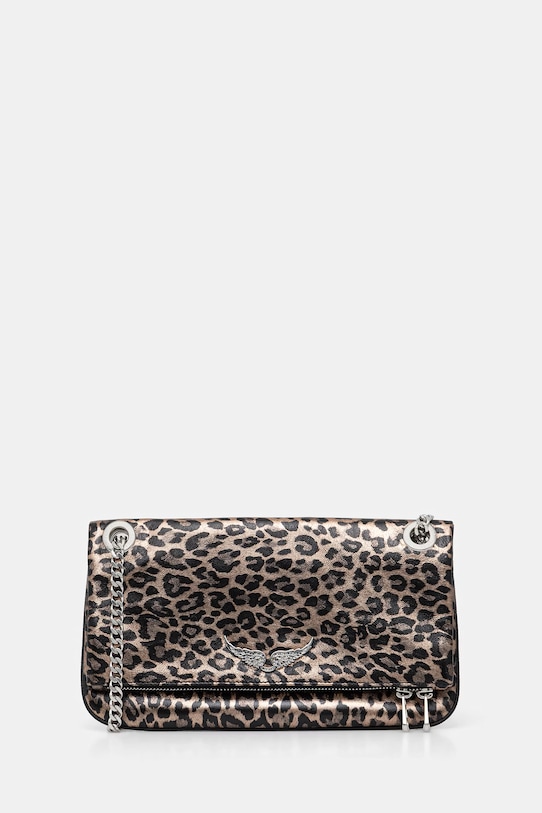 ZADIG&VOLTAIRE torebka skórzana skóra licowa brązowy LWBA04187