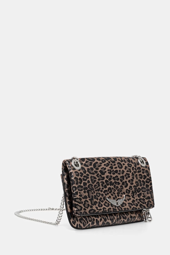 ZADIG&VOLTAIRE torebka skórzana LWBA04187 brązowy SS26