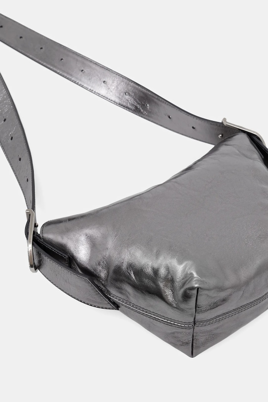 Akcesoria ZADIG&VOLTAIRE torebka skórzana LWBA04151 szary