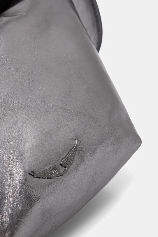 ZADIG&VOLTAIRE torebka skórzana szary LWBA04151