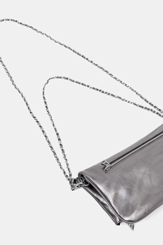 Akcesoria ZADIG&VOLTAIRE torebka skórzana LWBA04153 szary