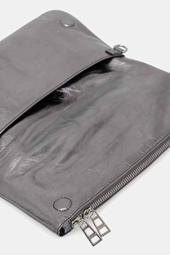 ZADIG&VOLTAIRE torebka skórzana LWBA04153 szary