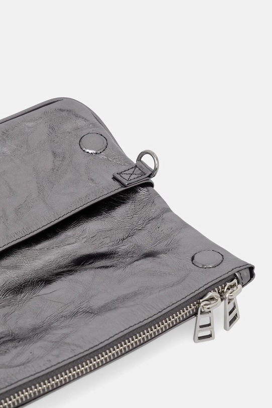 ZADIG&VOLTAIRE torebka skórzana LWBA04155 szary