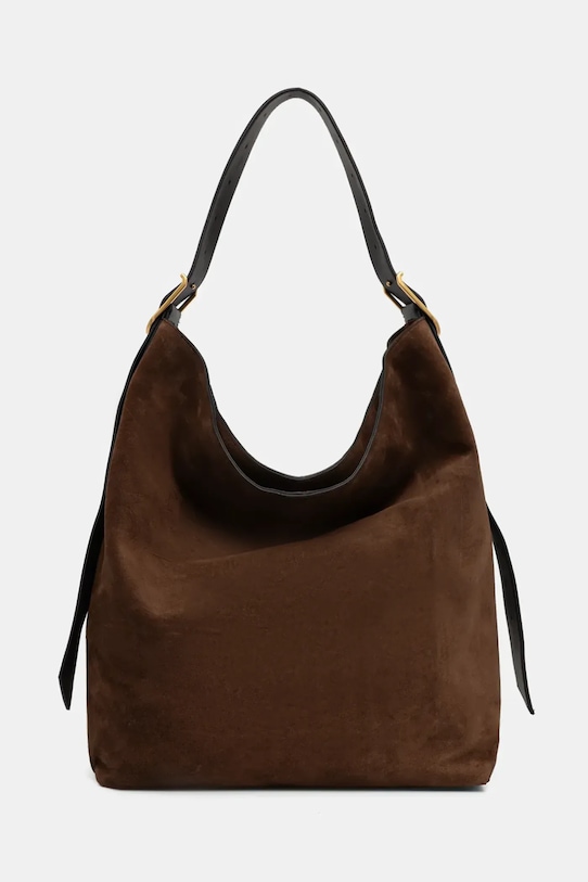 Akcesoria ZADIG&VOLTAIRE torebka zamszowa LWBA04198 brązowy