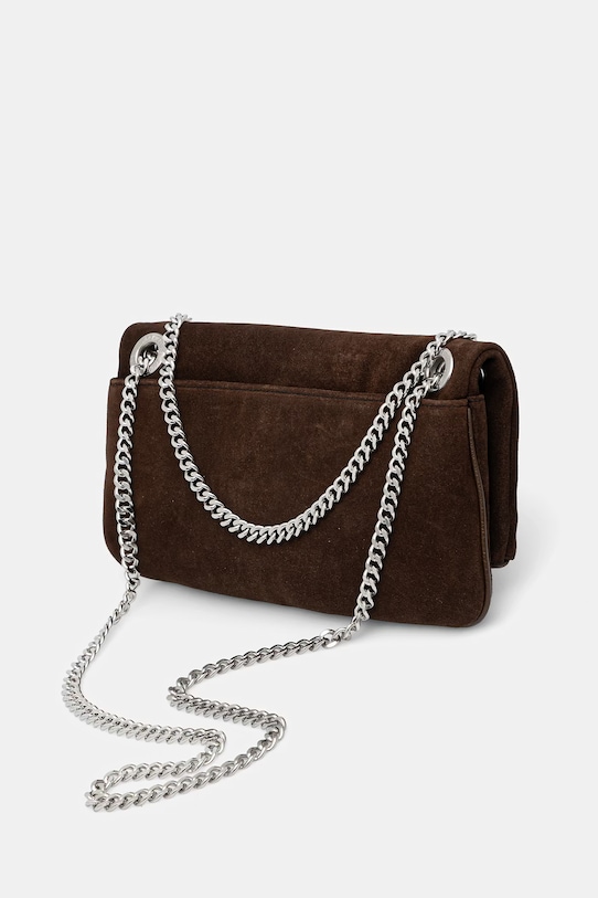 Akcesoria ZADIG&VOLTAIRE torebka zamszowa LWBA04200 brązowy