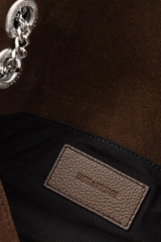 ZADIG&VOLTAIRE torebka zamszowa LWBA04200 brązowy