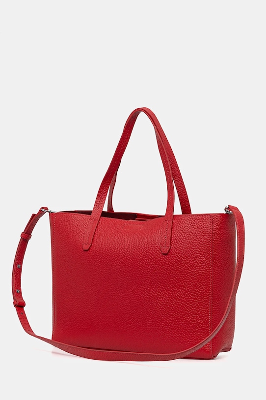 Marc O'Polo torebka skórzana czerwony 5000009143