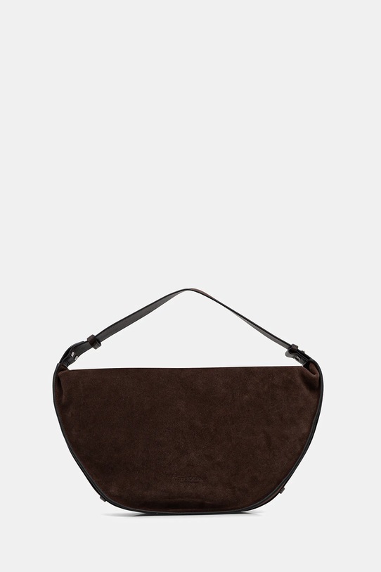 Marc O'Polo torebka zamszowa skóra zamszowa brązowy 5000009151