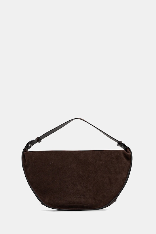 Marc O'Polo torebka zamszowa skóra zamszowa brązowy 5000009151