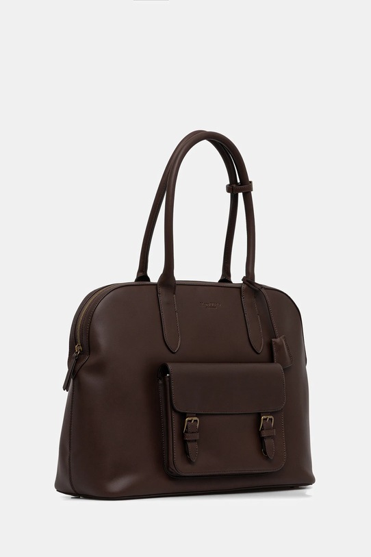 Marc O'Polo torebka skórzana 5000009165 brązowy SS26