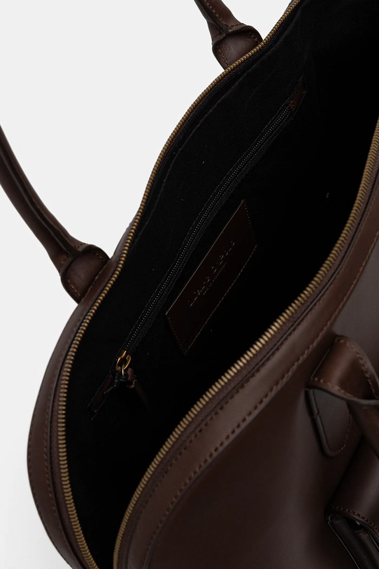 Marc O'Polo torebka skórzana 5000009165 brązowy