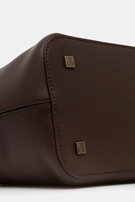 Marc O'Polo torebka skórzana 5000009167 brązowy