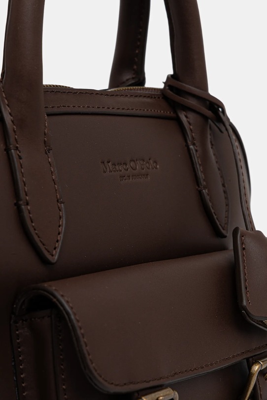 Marc O'Polo torebka skórzana brązowy 5000009169