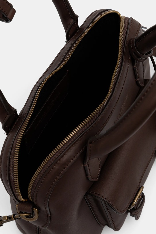 Marc O'Polo torebka skórzana 5000009169 brązowy