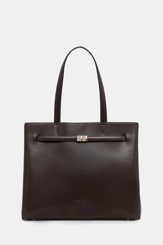 Marc O'Polo torebka skórzana skóra licowa brązowy 5000009275