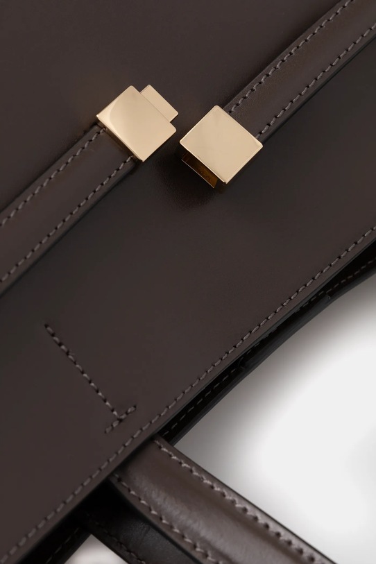 Marc O'Polo torebka skórzana brązowy 5000009275