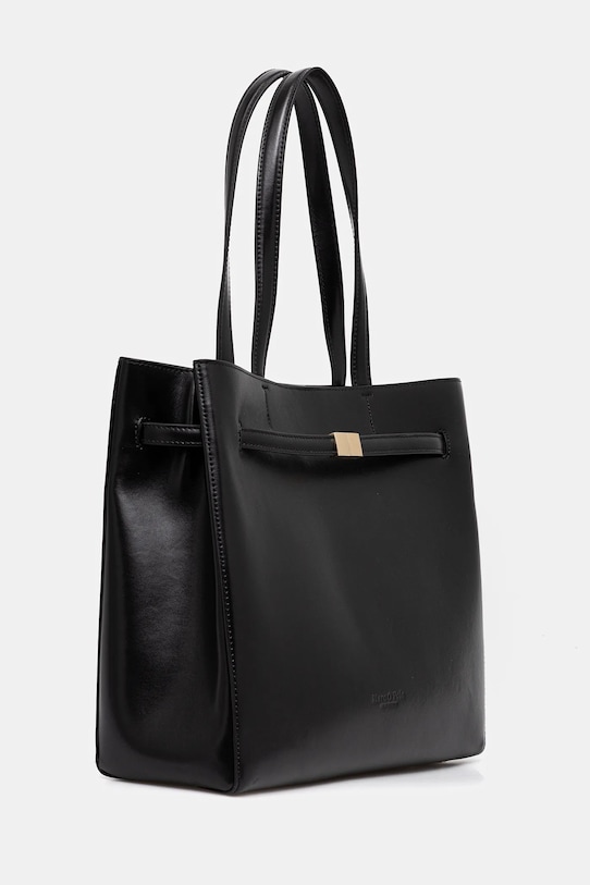 Marc O'Polo poșetă de piele 5000009275 negru SS26