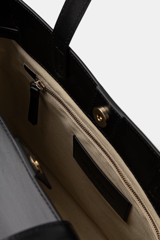 Marc O'Polo poșetă de piele 5000009275 negru