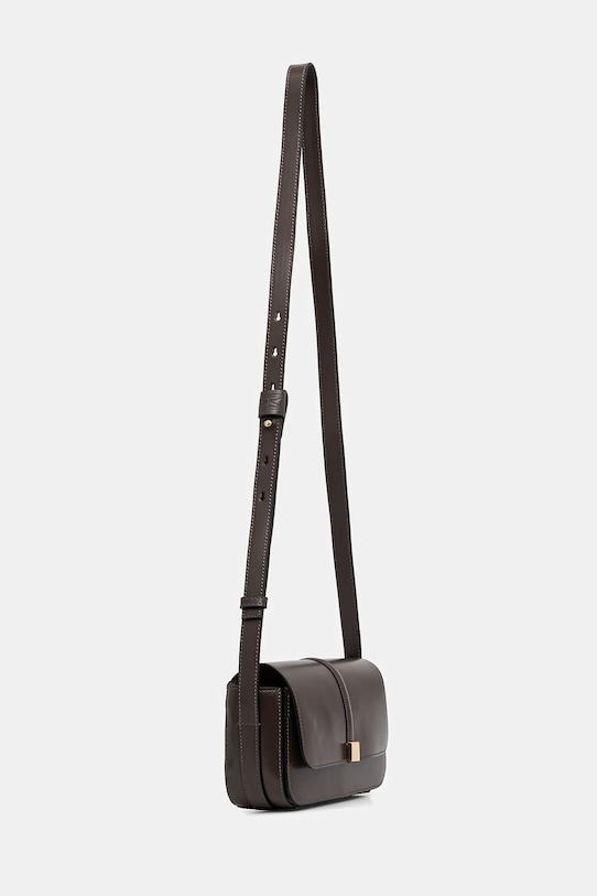 Marc O'Polo torebka skórzana 5000009278 brązowy SS26