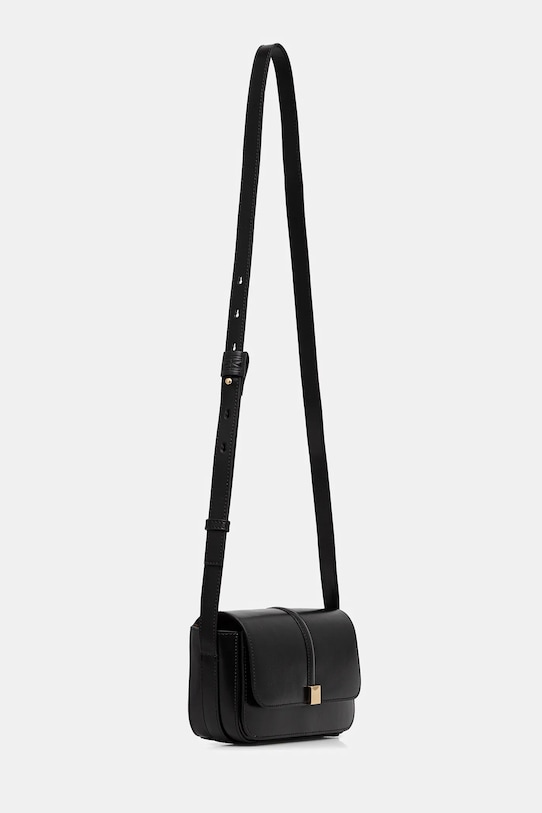 Kožna torba Marc O'Polo 5000009278 crna SS26